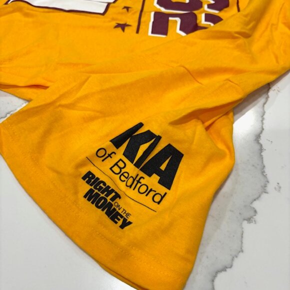 2015 Kia of Bedford 20,562 Cleveland Cavaliers Fans All In SGA Gold T-Shirt! XL - Picture 3 of 6
